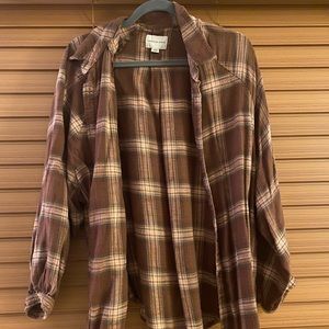 American Eagle Flannel size L